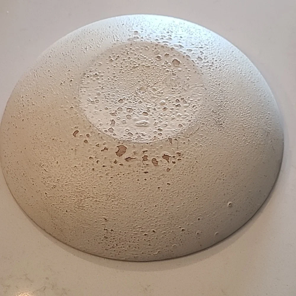 Distressed Vintage PB Cream Textured Bowl